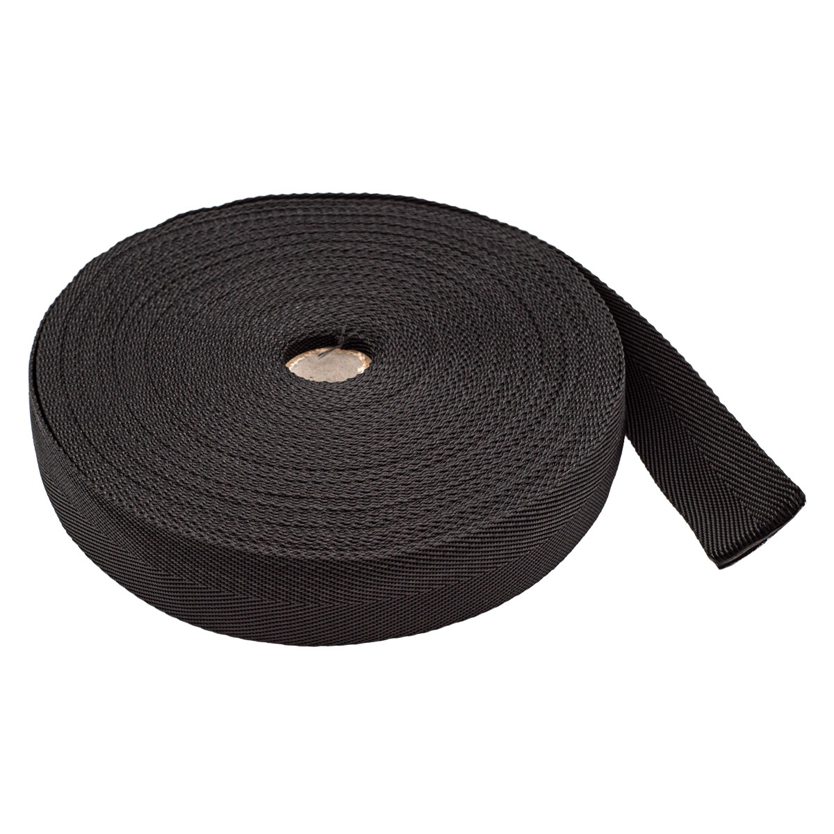 Стропа-40 'Красная лента' , рис. 3114 (С1594Г17) 40мм*25м, 26,9 г.м. (20 чёрный)