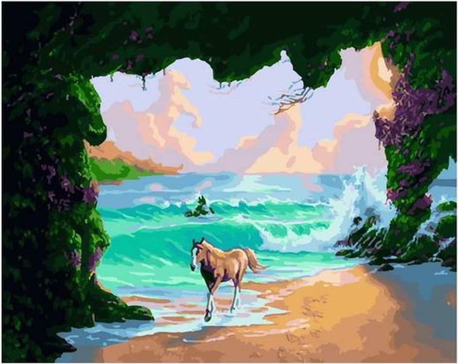 

Картина по номерам Paintboy (Premium) На другой стороне планеты, На другой стороне планеты
