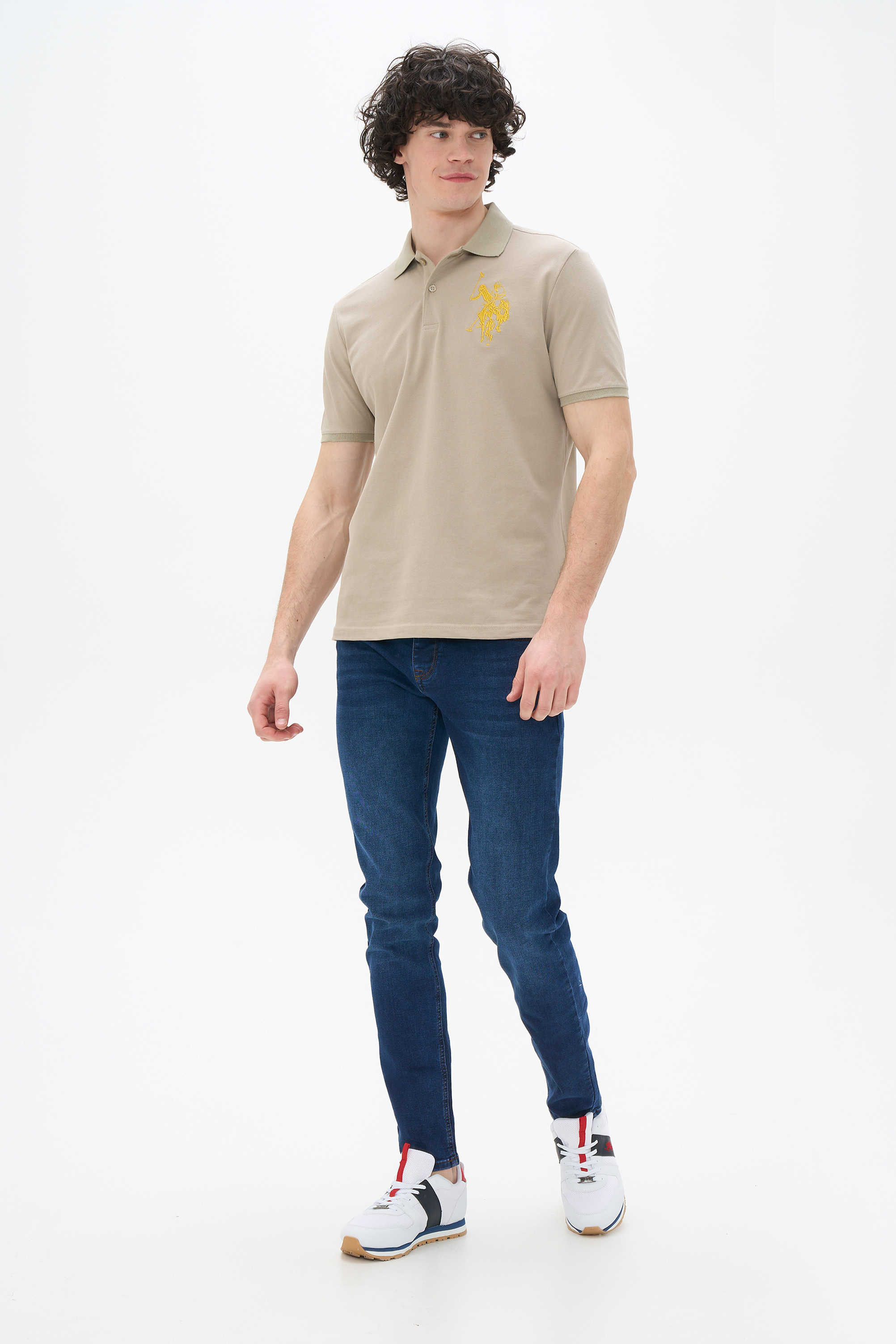 

Футболка мужская U.S. POLO Assn. G081SZ0110ROME-R хаки S, G081SZ0110ROME-R