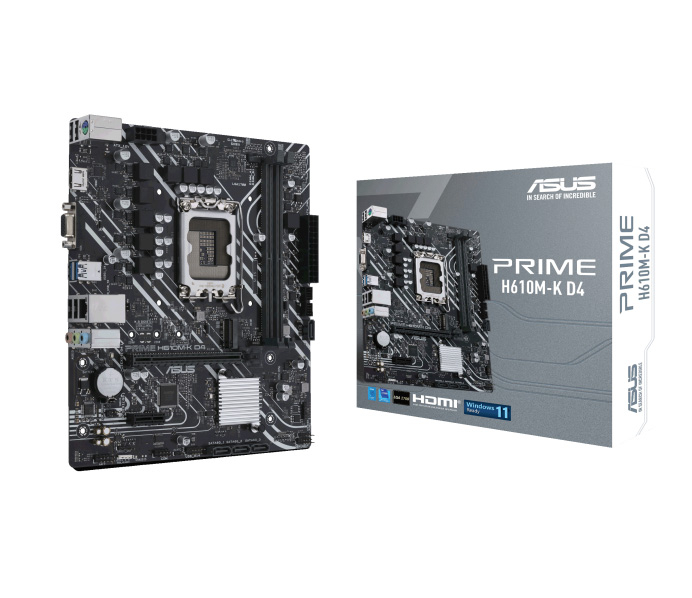 Материнская плата ASUS PRIME H610M-K D4