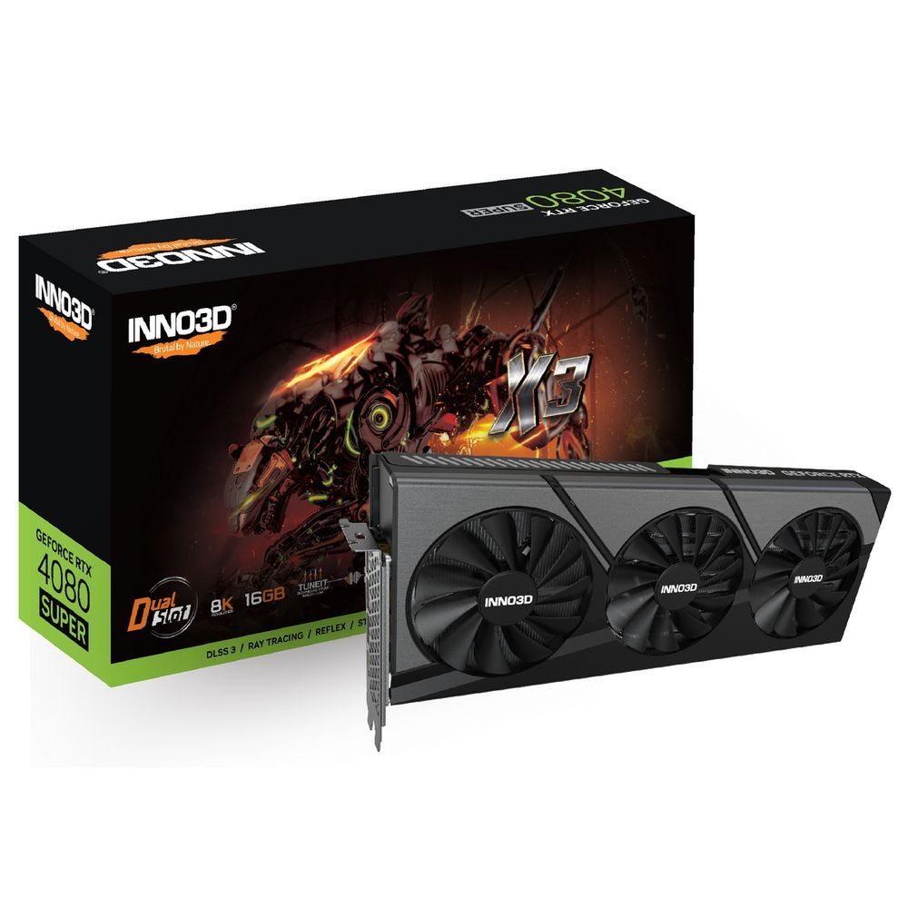 Видеокарта INNO3D GeForce RTX 4080 SUPER X3