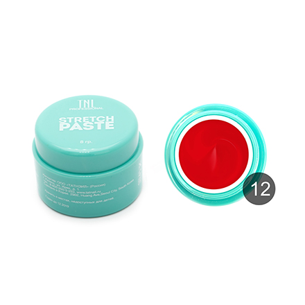 

Stretch paste "TNL" №12- маково-красный (8 гр.)
