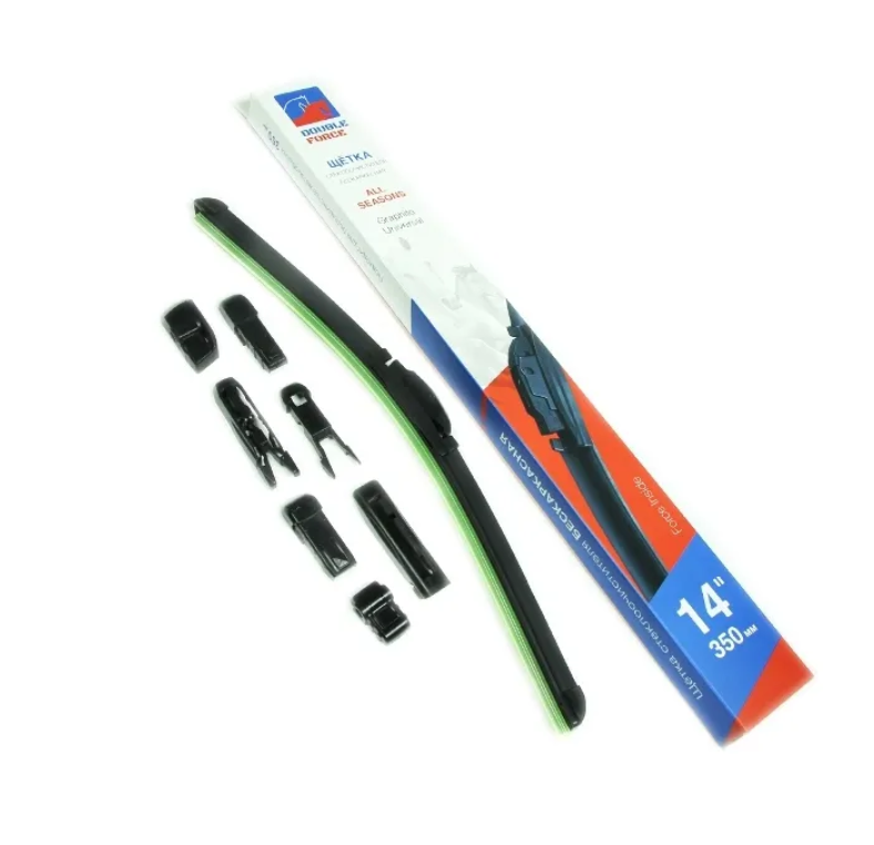 

Щетка стеклоочистителя бескаркасная DOUBLE FORCE dff14