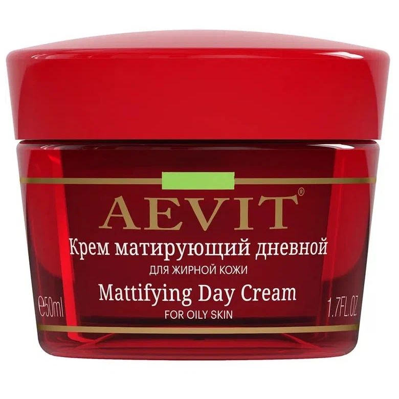 Крем матирующий дневной с цинком для жирной кожи лица AEVIT BY LIBREDERM/ АЕВИТ 50 мл