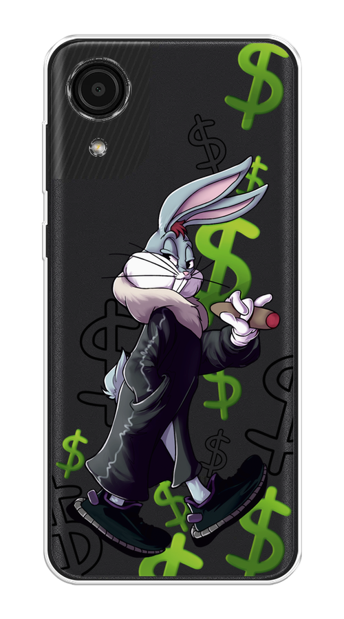 

Чехол на Samsung Galaxy A03 Core "Rich Bugs Bunny", Зеленый;черный;голубой, 2104750-6