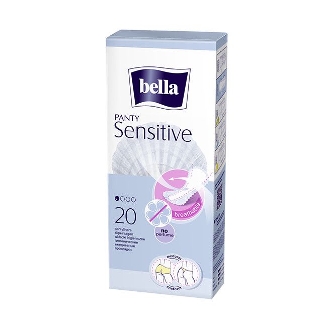 Прокладки гигиенические Bella Panty Sensetive ежедневные, 20 штук