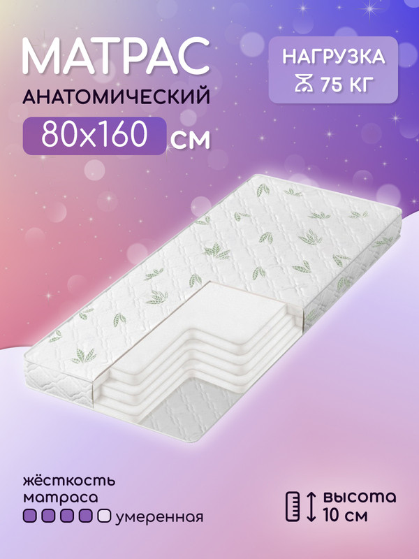 

Матрас Капризун Джангл Симпл Струтто 160 x 80, Струтто 160 на 80
