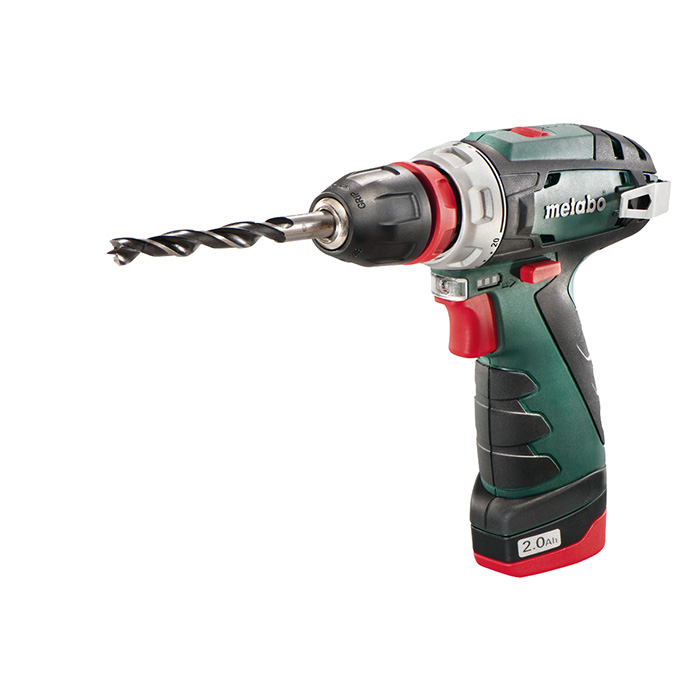 фото Аккумуляторная дрель-шуруповерт metabo powermaxx bs quick basic 10.8 x2 case 600156500