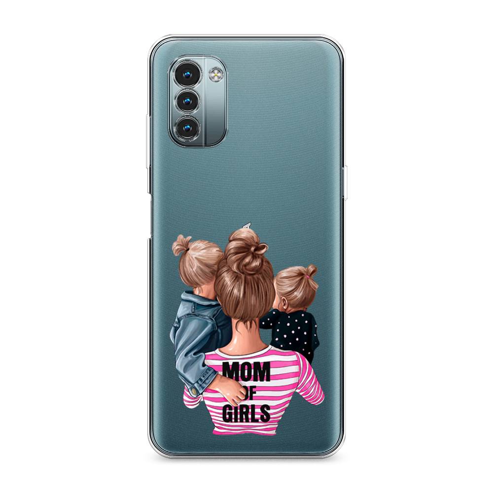 

Чехол Awog на Nokia G21 / Нокиа G21 "Mom of Girls", Разноцветный, 125050-6