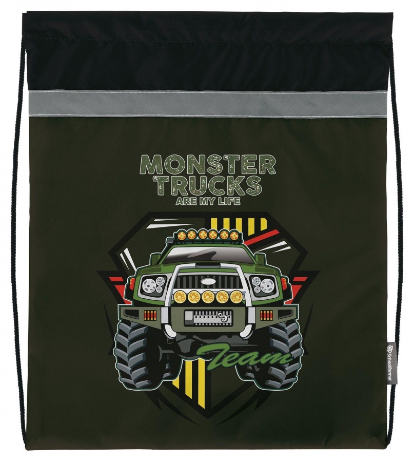 Мешок для обуви SchoolФормат 228022 Monster Truck 42х34 см