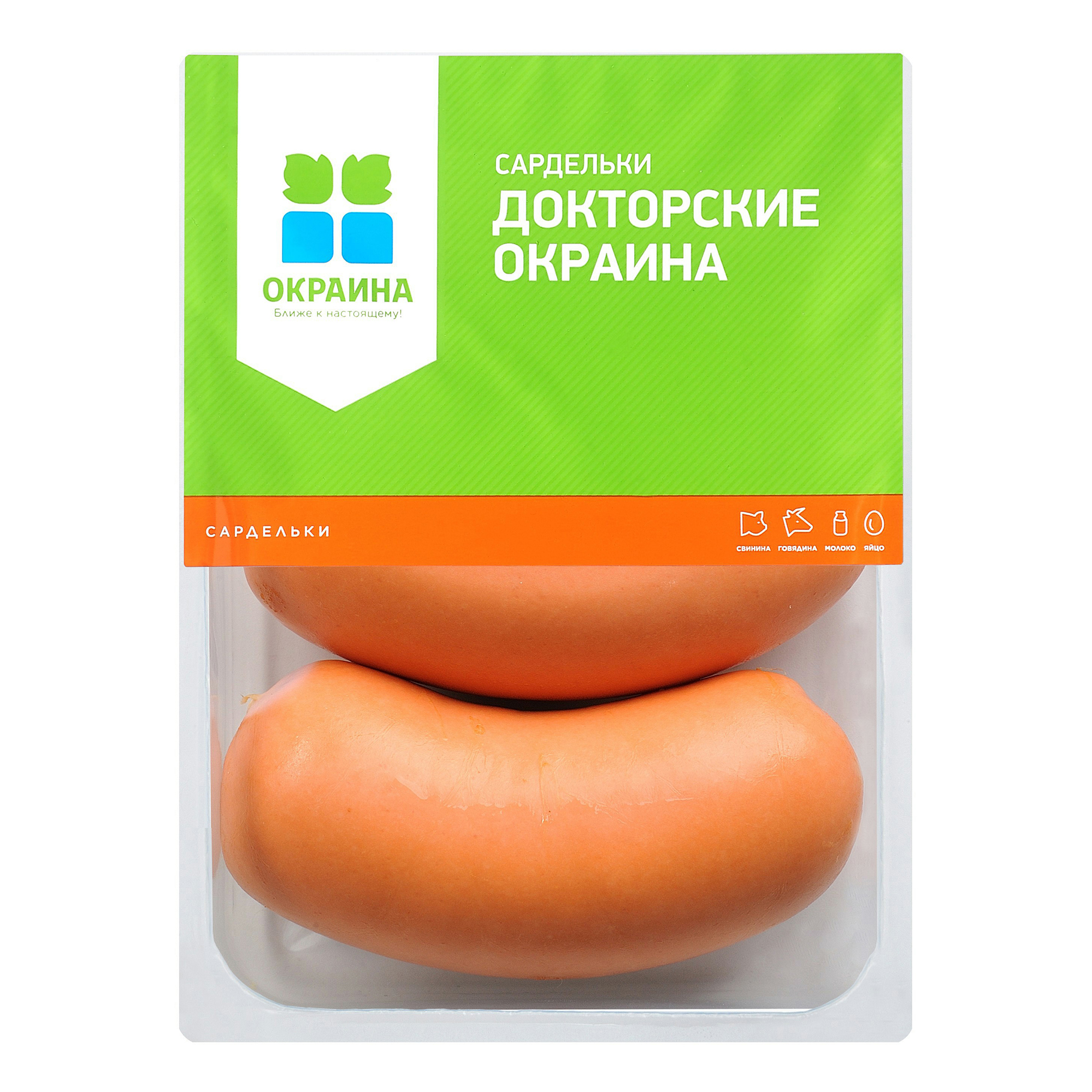 

Сардельки Окраина Докторские 800 г