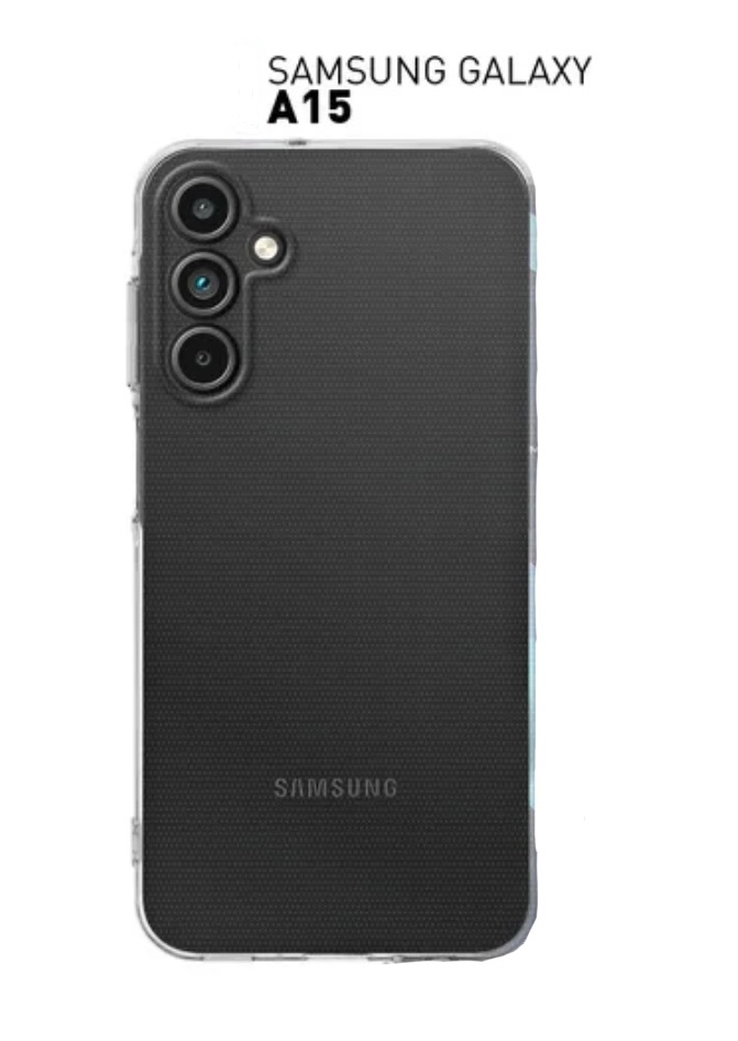 Чехол прозрачный для Samsung Galaxy A15 (Самсунг Галакси А15)