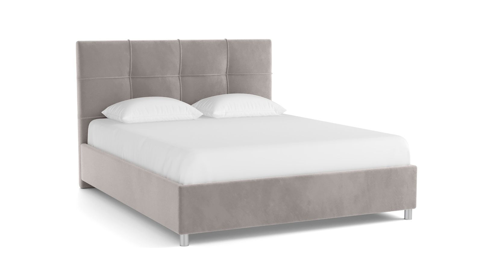 

Кровать Askona ELISA Casanova Grey 160х200, Серый, ELISA