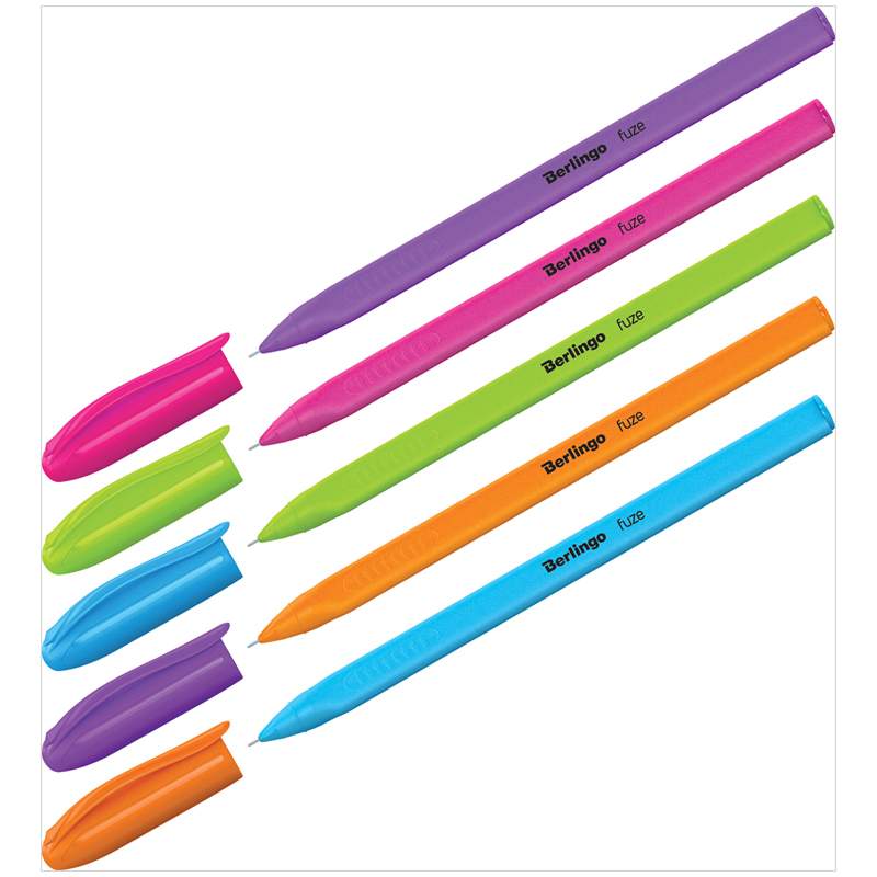 

Ручка шариковая BERLINGO "Triangle Fuze Stick", синяя, 0,5мм, арт. 295486 - (30 шт.)