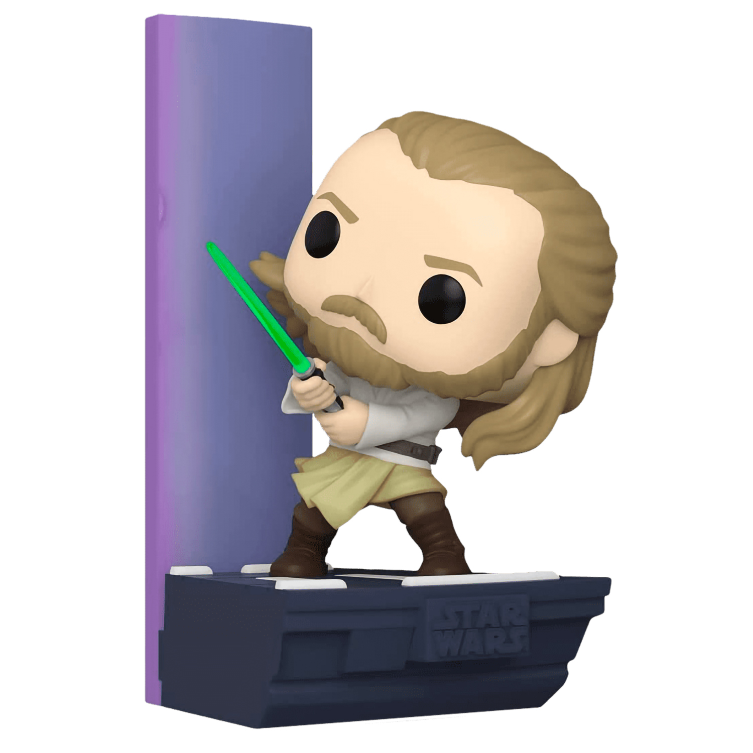 Фигурка Funko POP! Deluxe Bobble Star Wars Duel of The Fates Qui-Gon Jinn Exc