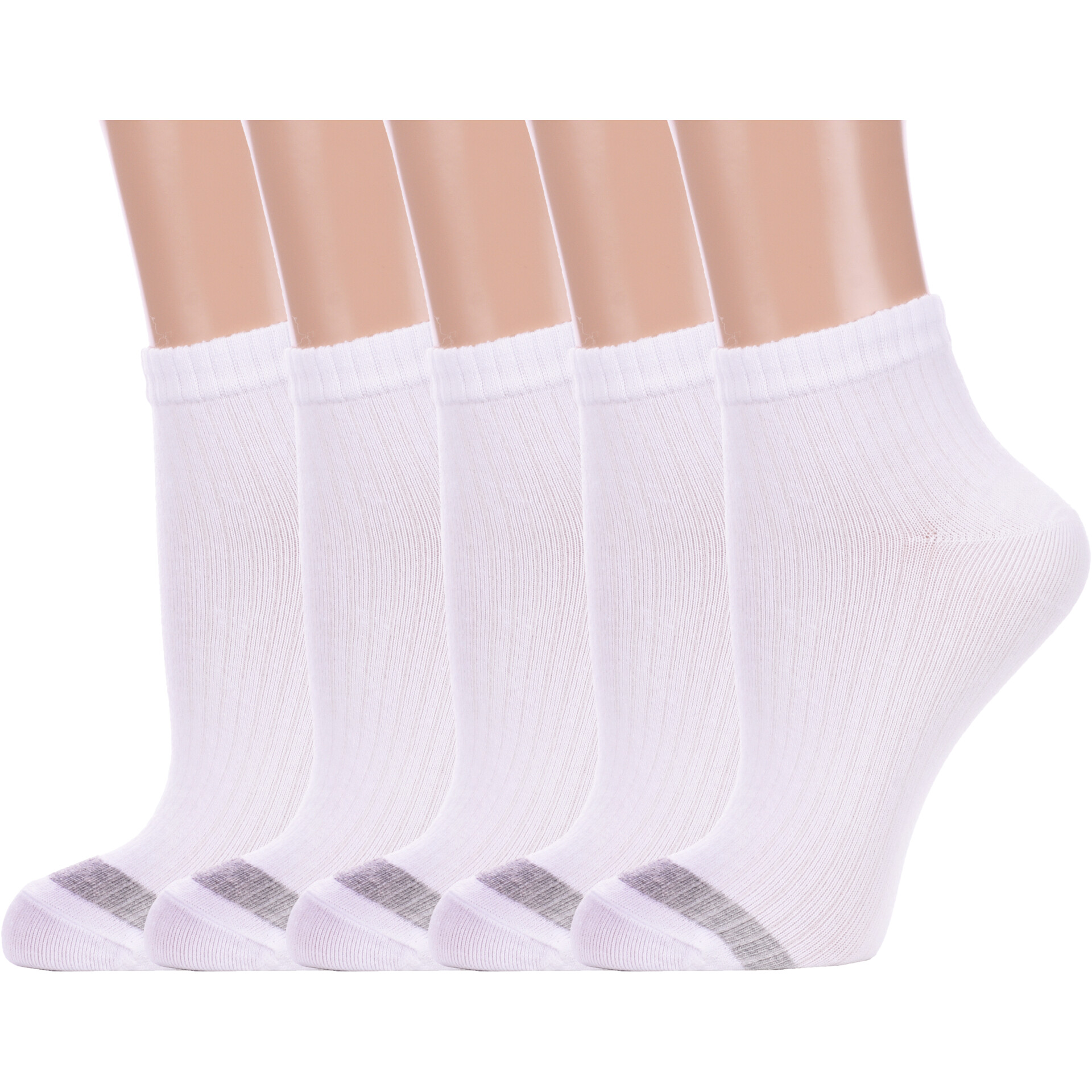 Комплект носков женских Красная Ветка 5-С-1432 белых 23-25, 5 пар