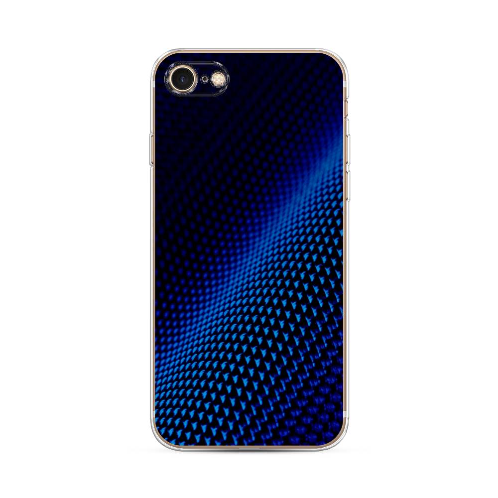 

Чехол Awog на Apple iPhone 8 / Айфон 8 "Синий карбон", Разноцветный, 10850-3