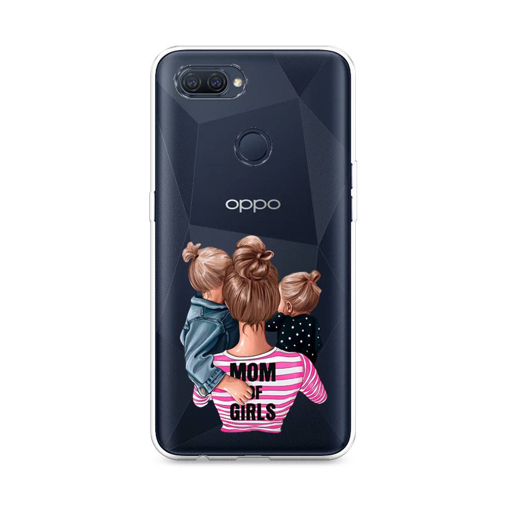 

Чехол Awog на Oppo A12 "Mom of Girls", Разноцветный, 253450-6