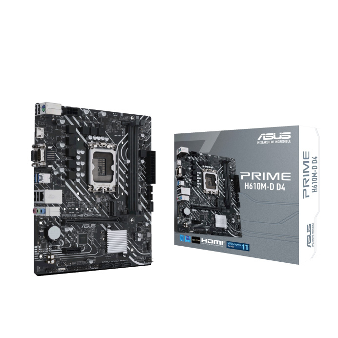 

Материнская плата ASUS PRIME H610M-D D4, PRIME H610M-D D4