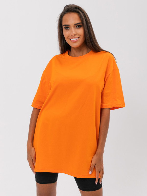 

Футболка женская Little Secret 022038 оранжевая One Size, 022038