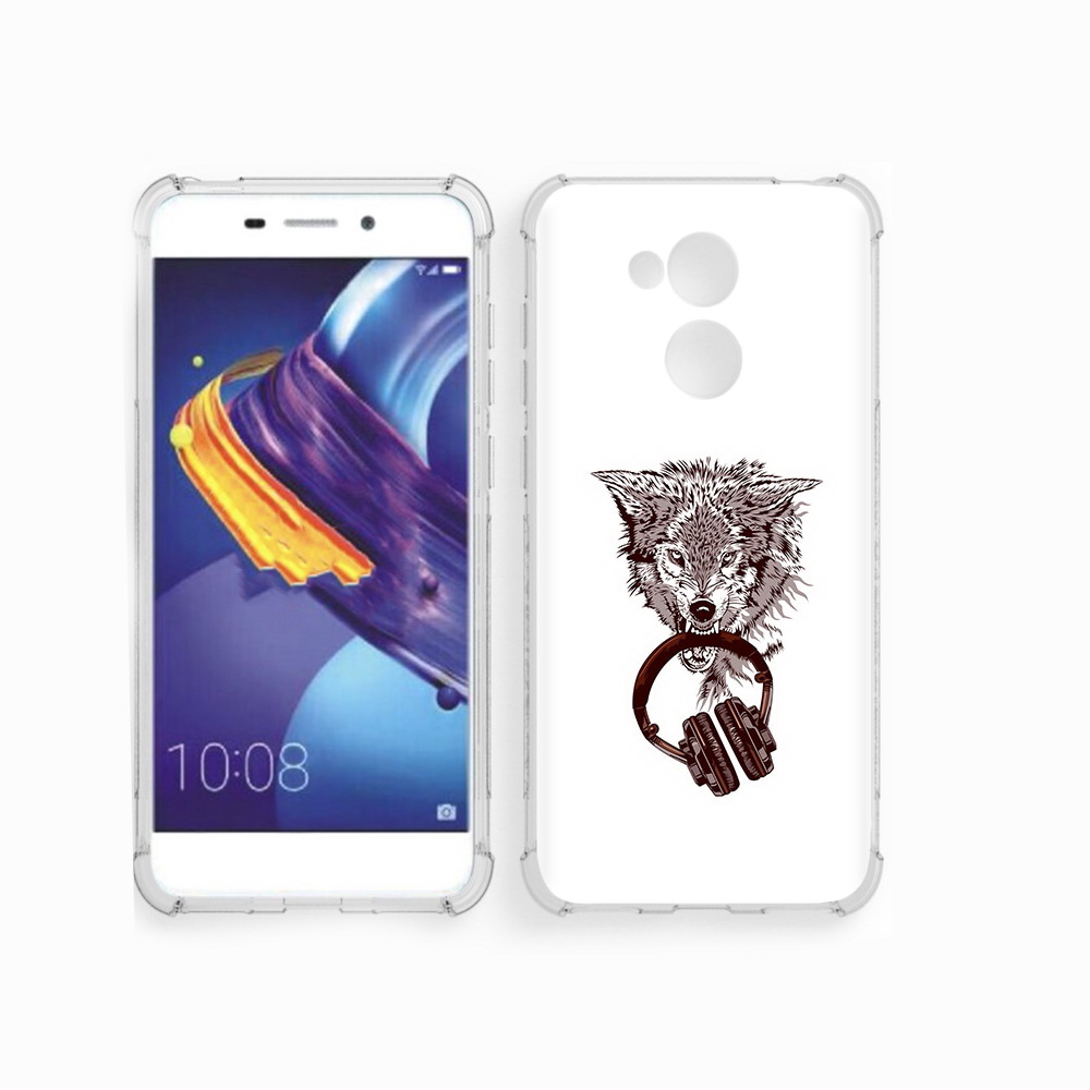 

Чехол MyPads Tocco для Huawei 6C Pro дикий волк (PT88459.60.325), Прозрачный, Tocco