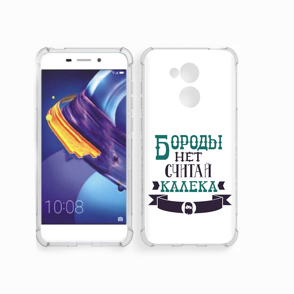 

Чехол MyPads Tocco для Huawei 6C Pro Бороды нет считай калека (PT88459.60.33), Прозрачный, Tocco