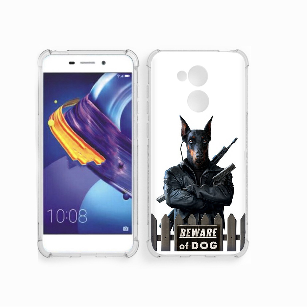 

Чехол MyPads Tocco для Huawei 6C Pro доберман (PT88459.60.332), Прозрачный, Tocco