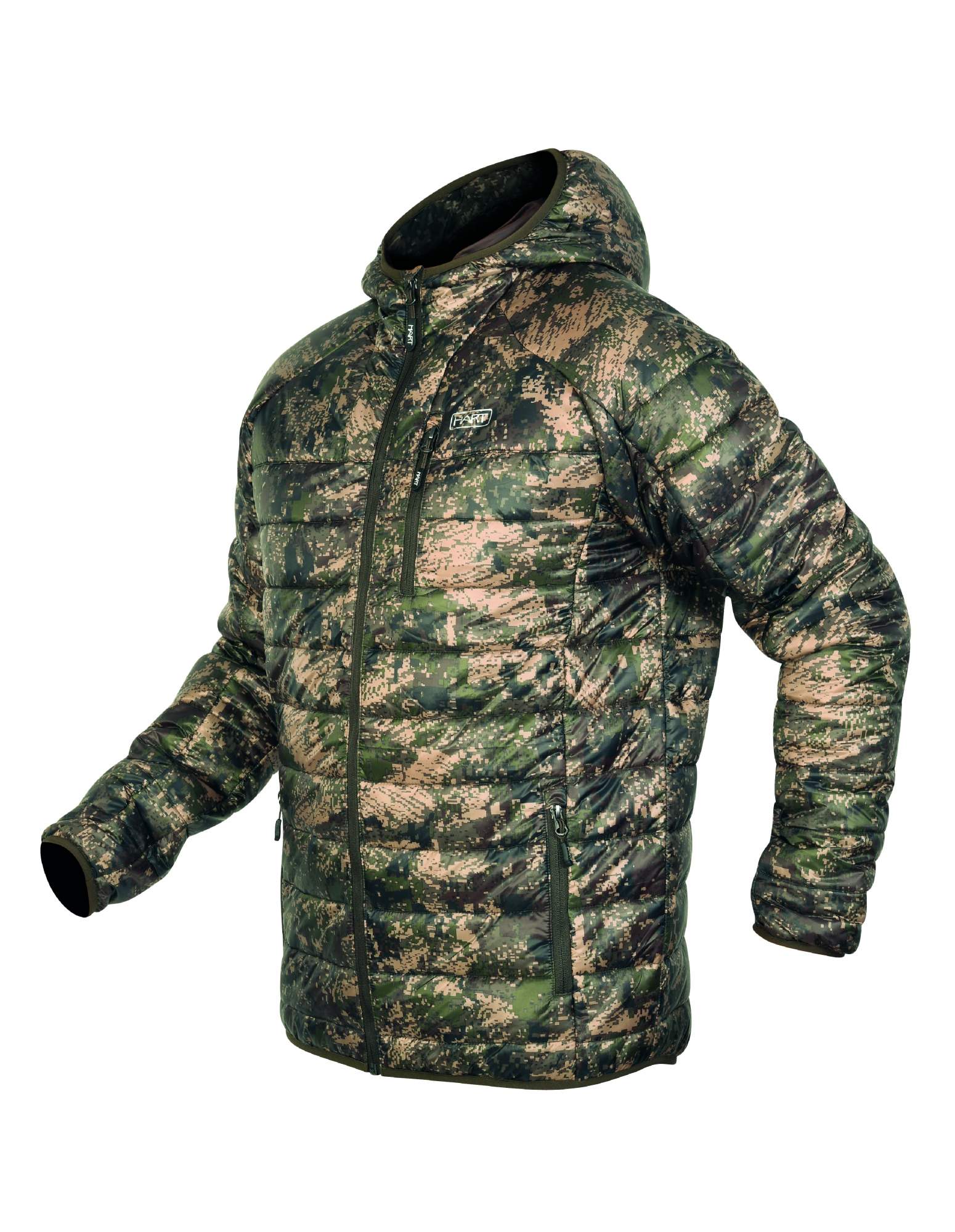 Куртка для охоты Hart Alpine Pixel Forest камуфляж, р.3XL/56, демисезон