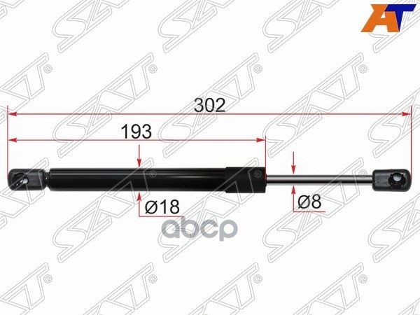 

SAT ST-BBP3-56-930A Амортизатор крышки багажника MAZDA 3/AXELA 09-13 SED 1шт