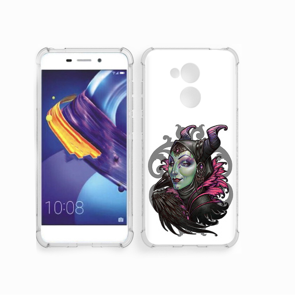 

Чехол MyPads Tocco для Huawei 6C Pro зеленая девушка с вороном (PT88459.60.357), Прозрачный, Tocco