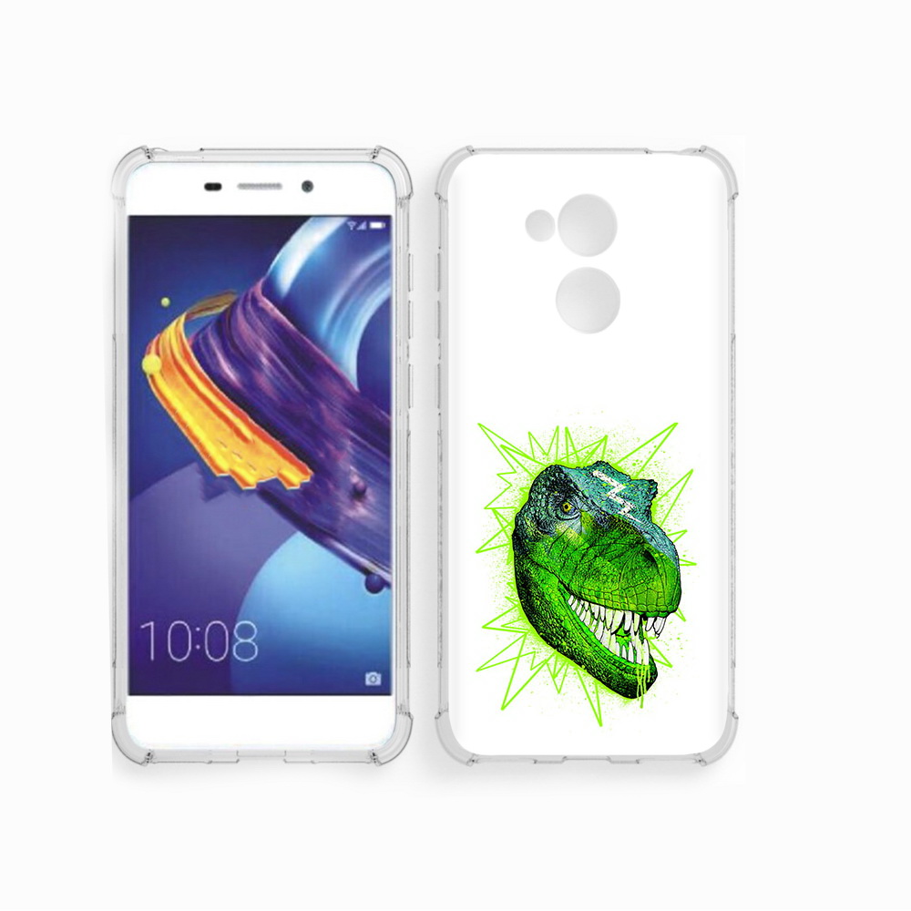 Чехол MyPads Tocco для Huawei 6C Pro зеленый динозавр (PT88459.60.358)