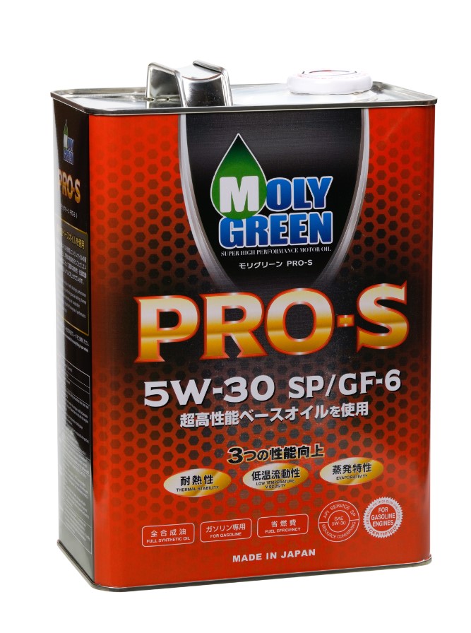 Масло моторное MOLYGREEN PRO S 5W-30 SP синтетическое 4 л