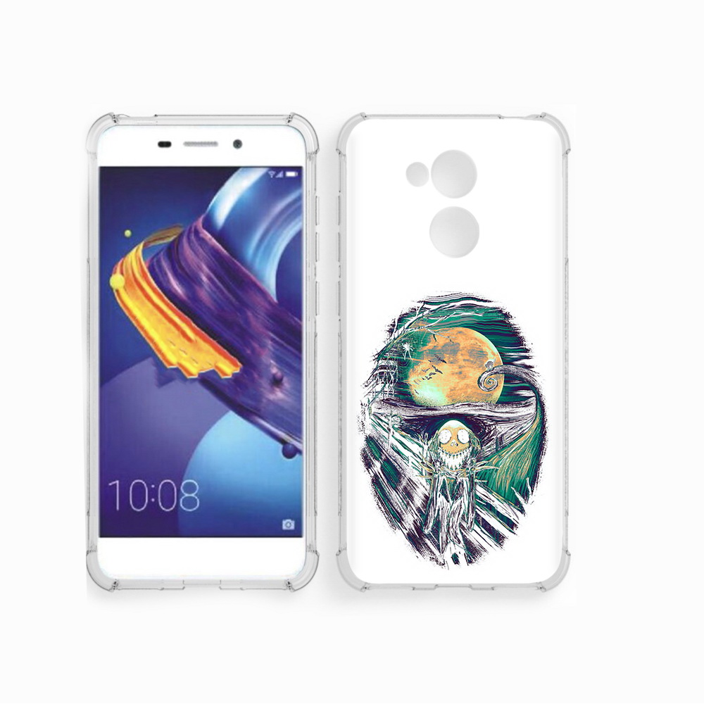 

Чехол MyPads Tocco для Huawei 6C Pro зубастое существо абстракция (PT88459.60.370), Прозрачный, Tocco
