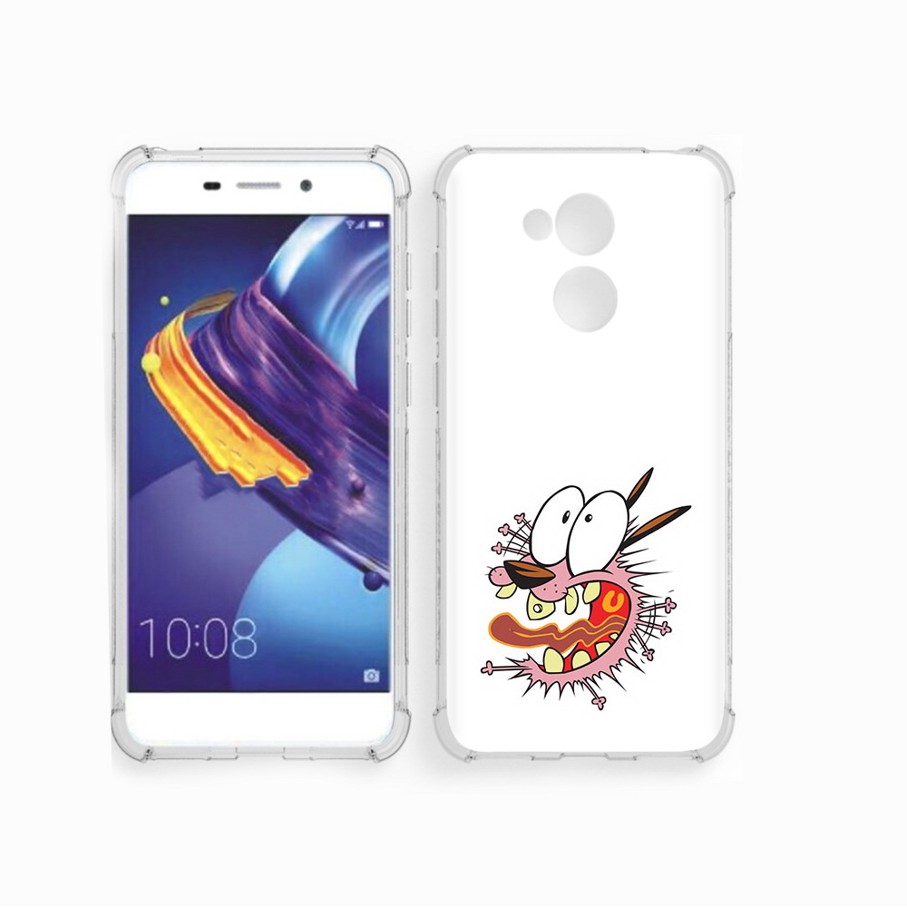 

Чехол MyPads Tocco для Huawei 6C Pro испуганный бобик (PT88459.60.381), Прозрачный, Tocco