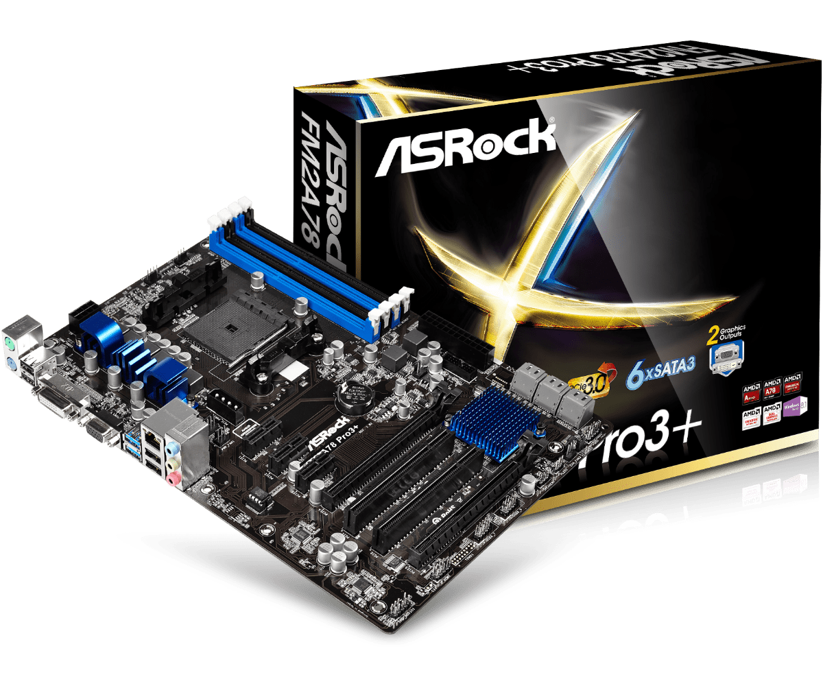 

Материнская плата ASRock FM2A78 Pro3+, FM2A78 Pro3+