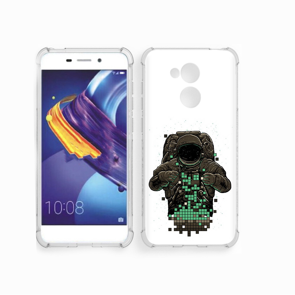 

Чехол MyPads Tocco для Huawei 6C Pro космонавт с пикселями (PT88459.60.394), Прозрачный, Tocco