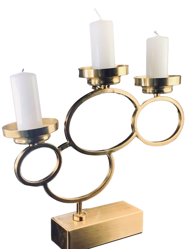 

Подсвечник Lenardi 38,5 см 299-193, Золотистый