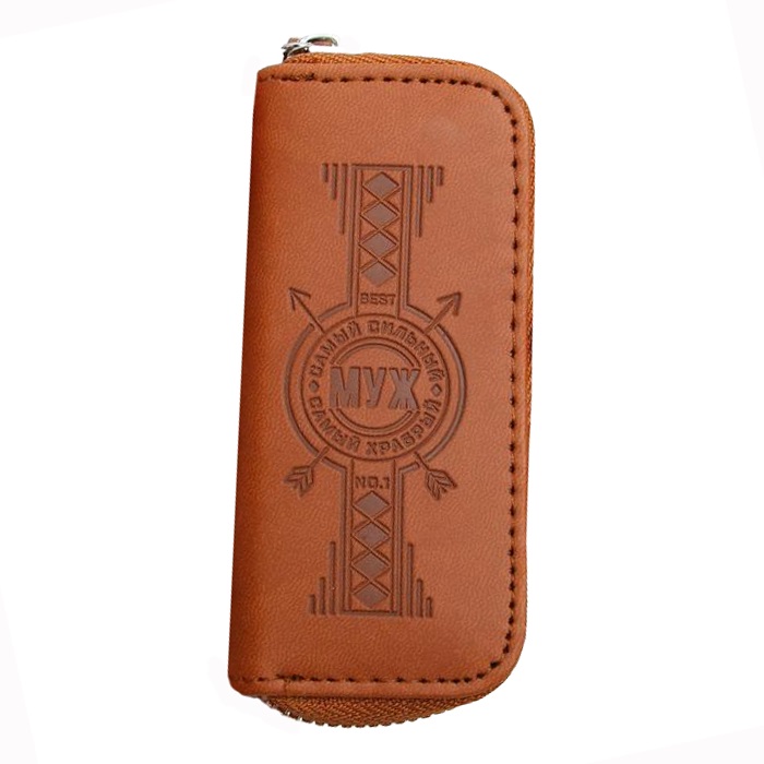 

Ключница женская NoBrand 5417501, коричневый, 5417501