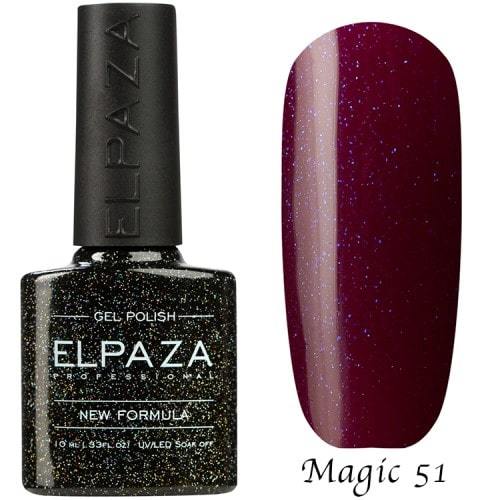 Гель-лак ELPAZA Magic Glitter №51 Достояние, 10 мл под звездой богородицы саффиулина а