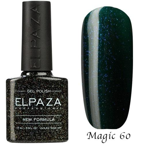 

Гель-лак ELPAZA Magic Glitter №60 Нефритовый амулет, 10 мл, ELPAZA гель-лак Magic Glitter