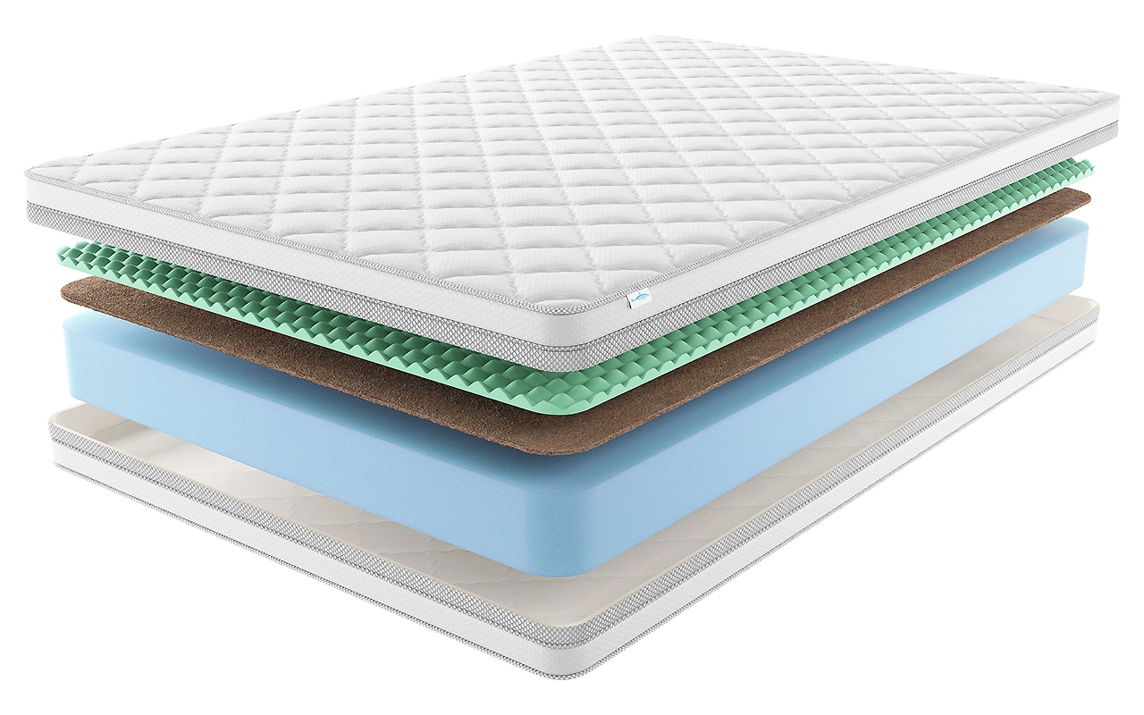

Матрас Flepers Stratum Rasso 15 200x200 см, Белый, Stratum Rasso 15