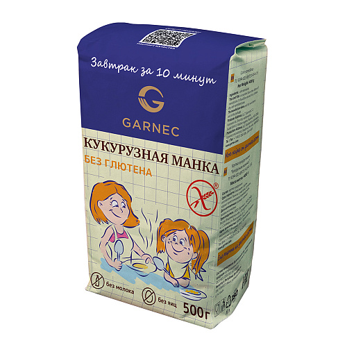 

Манка кукурузная Гарнец без глютена 450 г, 2 шт, без глютена