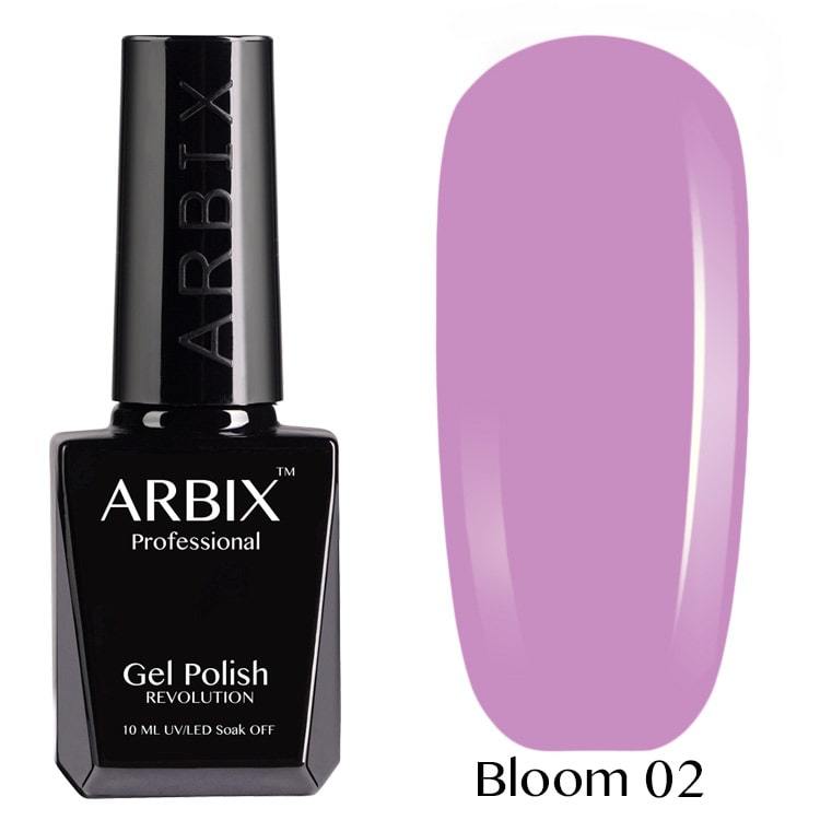 

Гель-лак Arbix Bloom 02 Сиреневый Соблазн 10 мл, Arbix Гель-лак Bloom