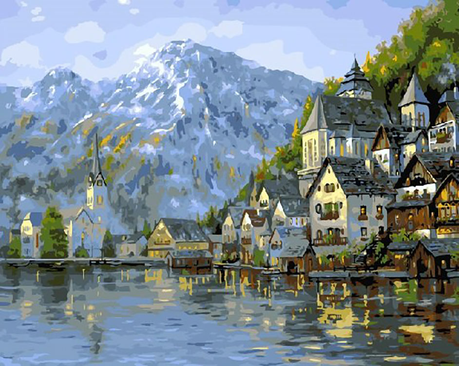 

Картина по номерам Paintboy (Premium) Осеннее утро, Осеннее утро