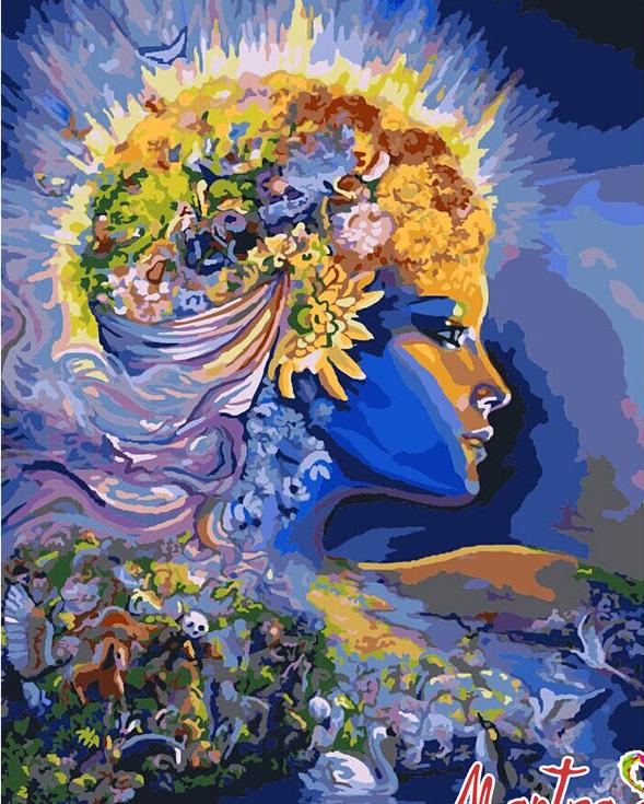 

Картина по номерам Mantra Art Земля + в наборе подарок, Земля