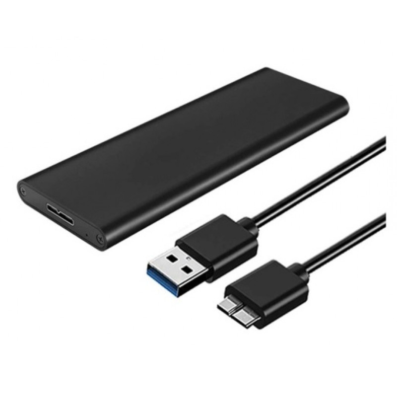 

Корпус ZOMY для жесткого диска ZOMY HD6018 M.2 NGFF to USB3.0 Dark Gray 2, HD6018