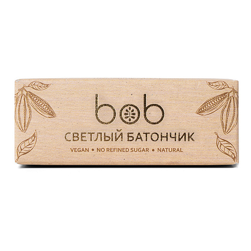 

Баточник Bob шоколадно-ореховый светлый 50 г, 2 шт