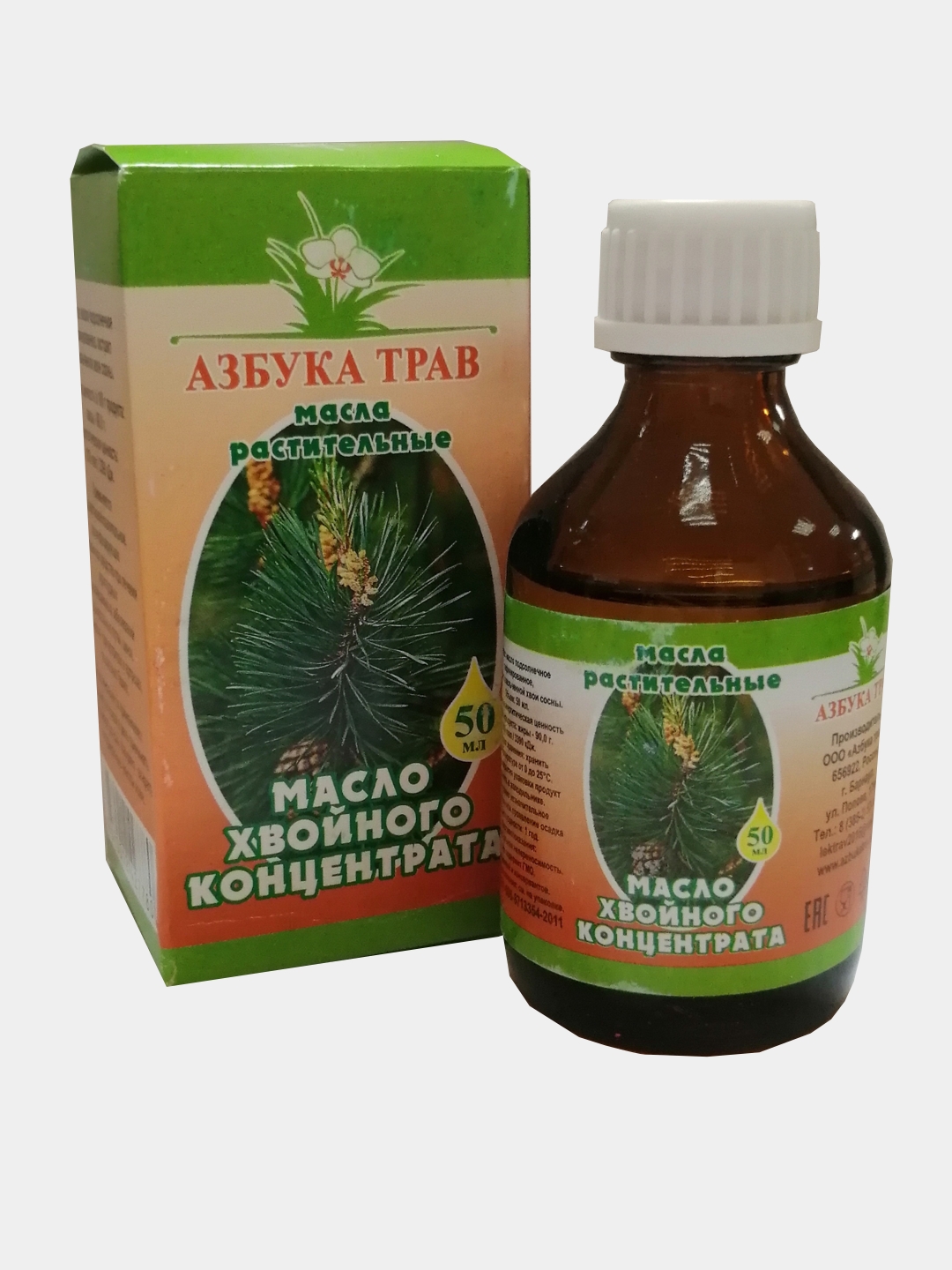 Масло хвойного концентрата Азбука трав 50 мл