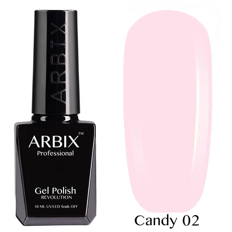 Купить Гель-лак Arbix Candy 02 Воздушное Безе 10 мл, Arbix Гель-лак Candy