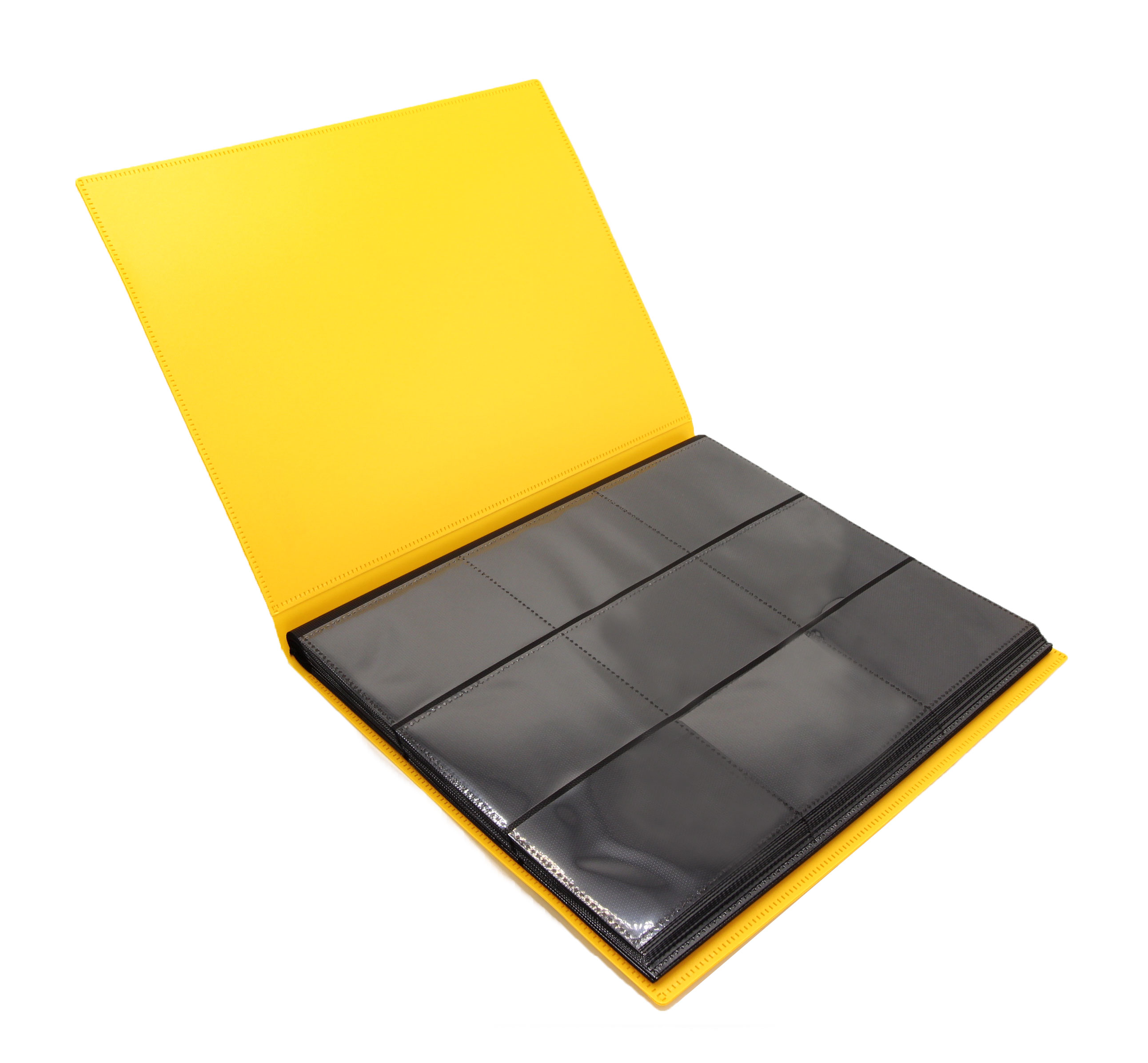 альбом card-pro c 20 встроенными листами 3х3 (жёлтый) - для карт k-pop, mtg, pokemon альбом blackfire flexible white c 20 встроенными листами 2х2